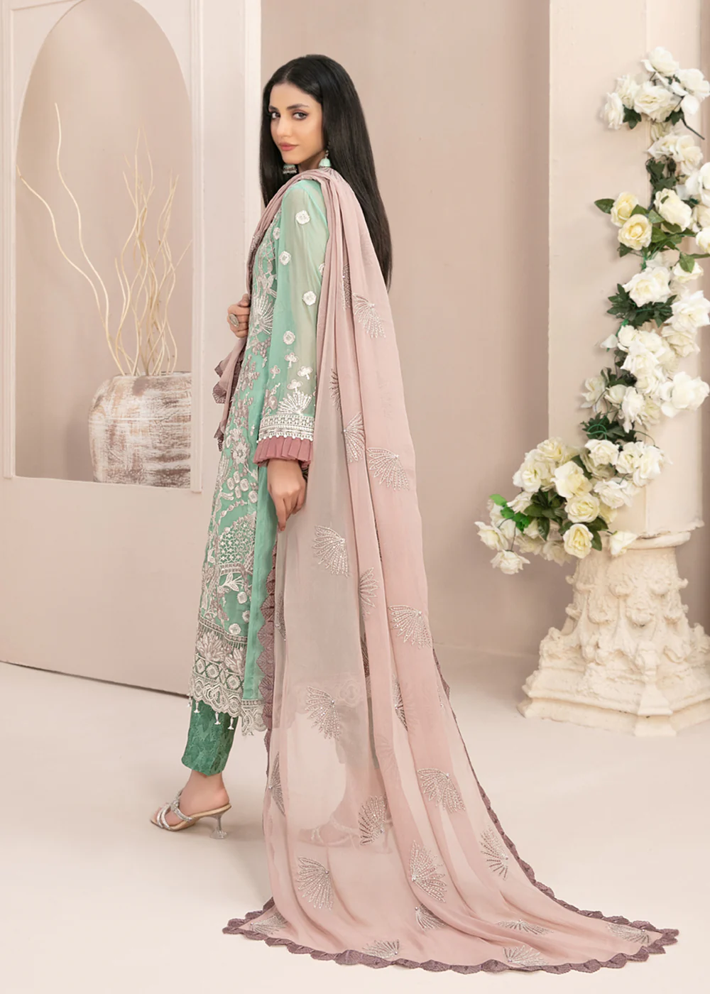 Nayara Formal Wear 2023 by Tawakkal Fabrics - D-8688 - Image 2