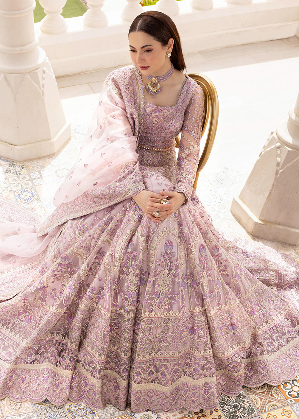Neorah Wedding Festive '24 by Faiza Saqlain X Hania Amir | Anysia - Image 8