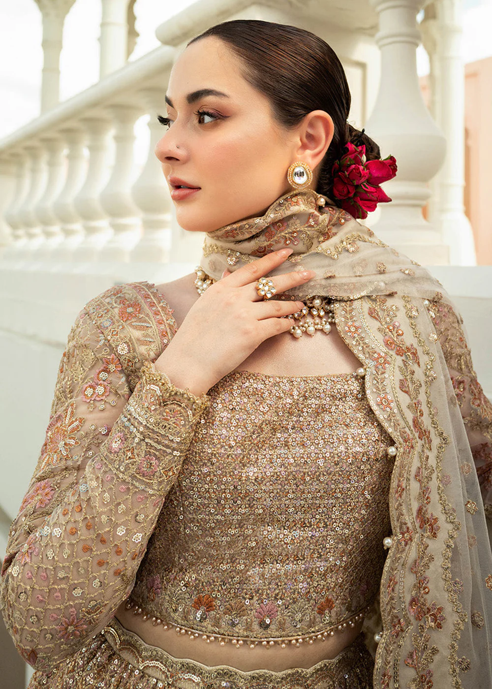 Neorah Wedding Festive '24 by Faiza Saqlain X Hania Amir | Jemina - Image 3