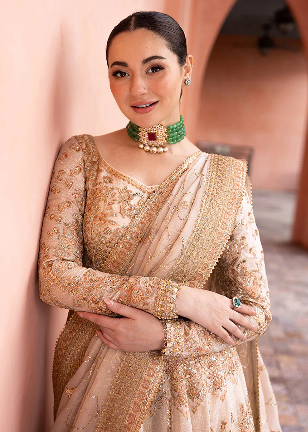 Neorah Wedding Festive '24 by Faiza Saqlain X Hania Amir | Jenaya - Image 2