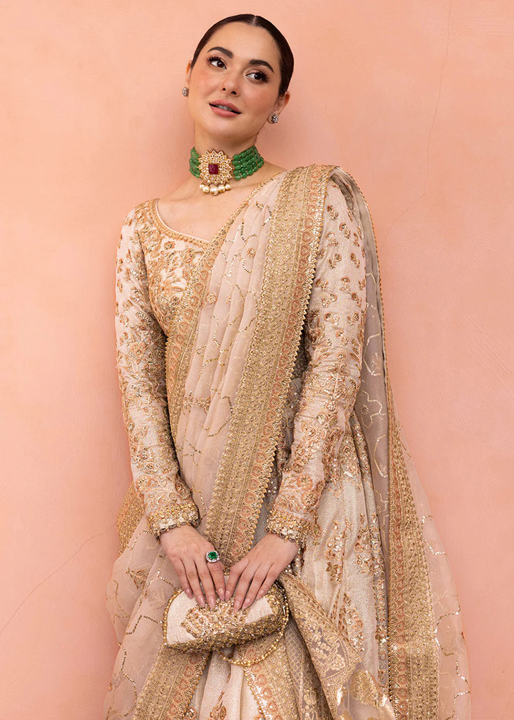 Neorah Wedding Festive '24 by Faiza Saqlain X Hania Amir | Jenaya - Image 3