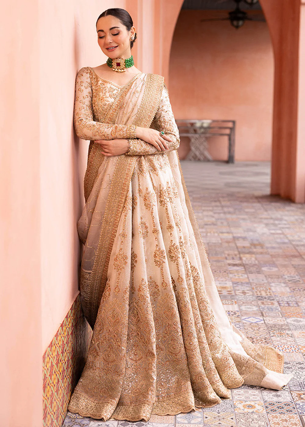 Neorah Wedding Festive '24 by Faiza Saqlain X Hania Amir | Jenaya - Image 6