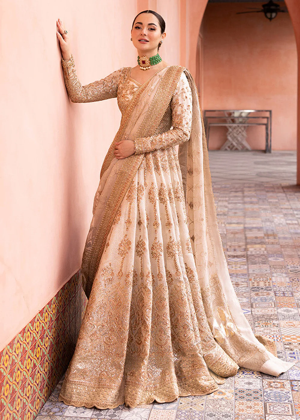 Neorah Wedding Festive '24 by Faiza Saqlain X Hania Amir | Jenaya - Image 7