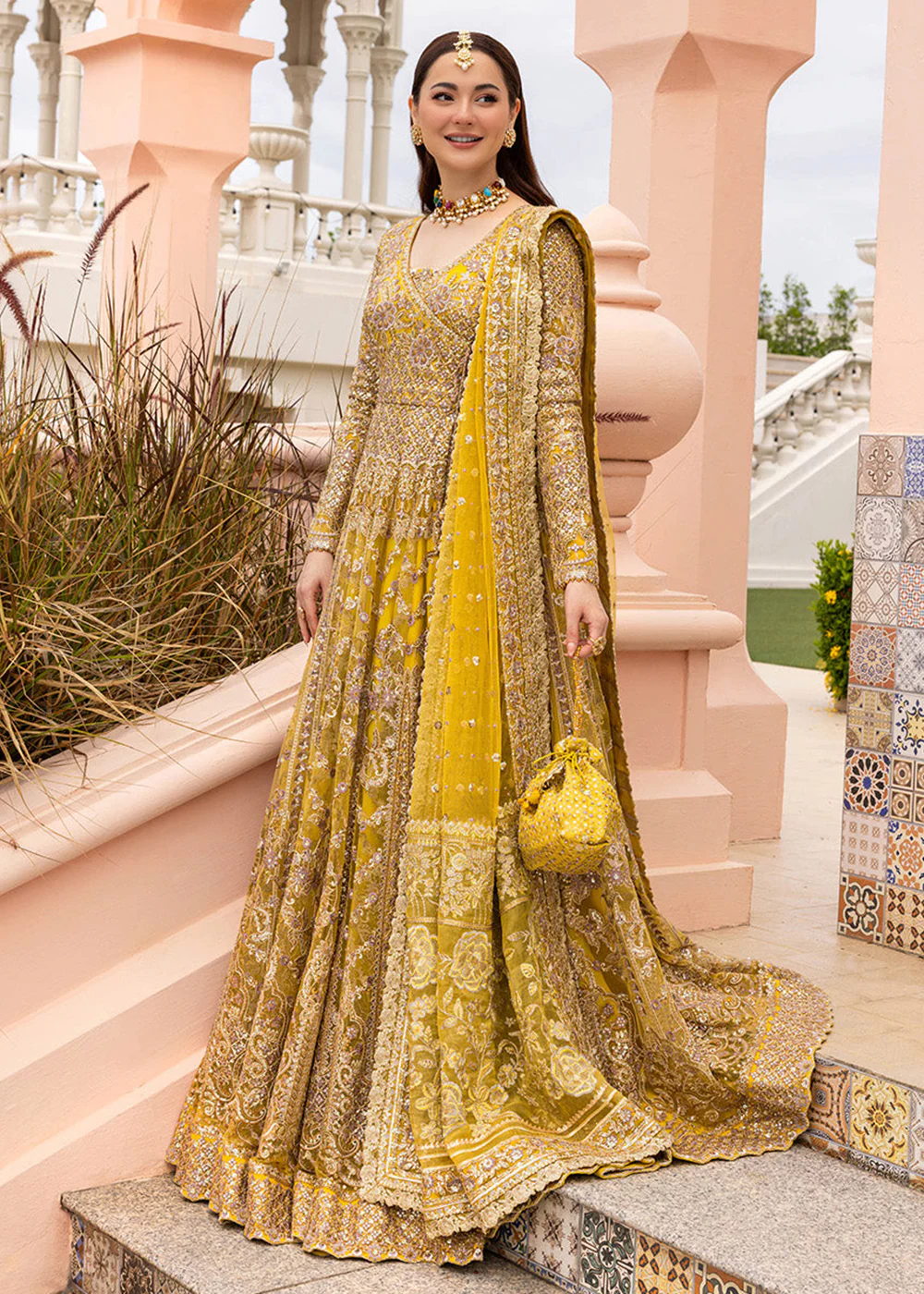 Neorah Wedding Festive '24 by Faiza Saqlain X Hania Amir | Melita - Image 4