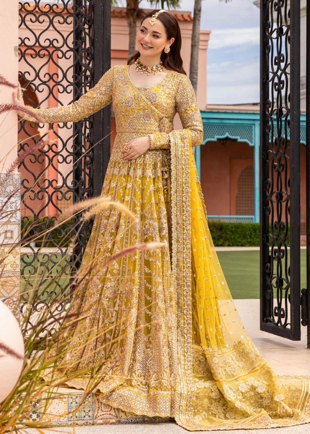 Neorah Wedding Festive '24 by Faiza Saqlain X Hania Amir | Melita - Image 5