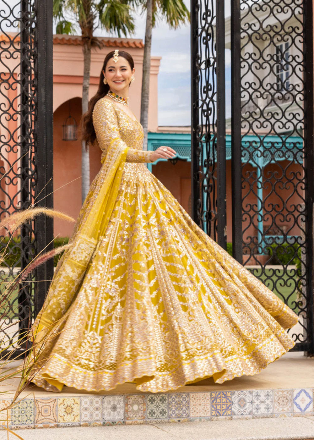 Neorah Wedding Festive '24 by Faiza Saqlain X Hania Amir | Melita - Image 7