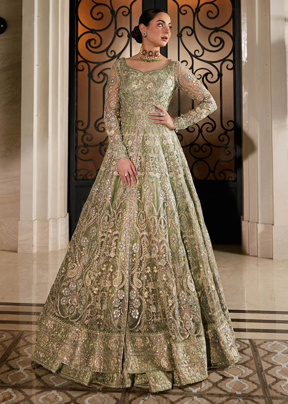 Neorah Wedding Festive '24 by Faiza Saqlain X Hania Amir | Syene - Image 6
