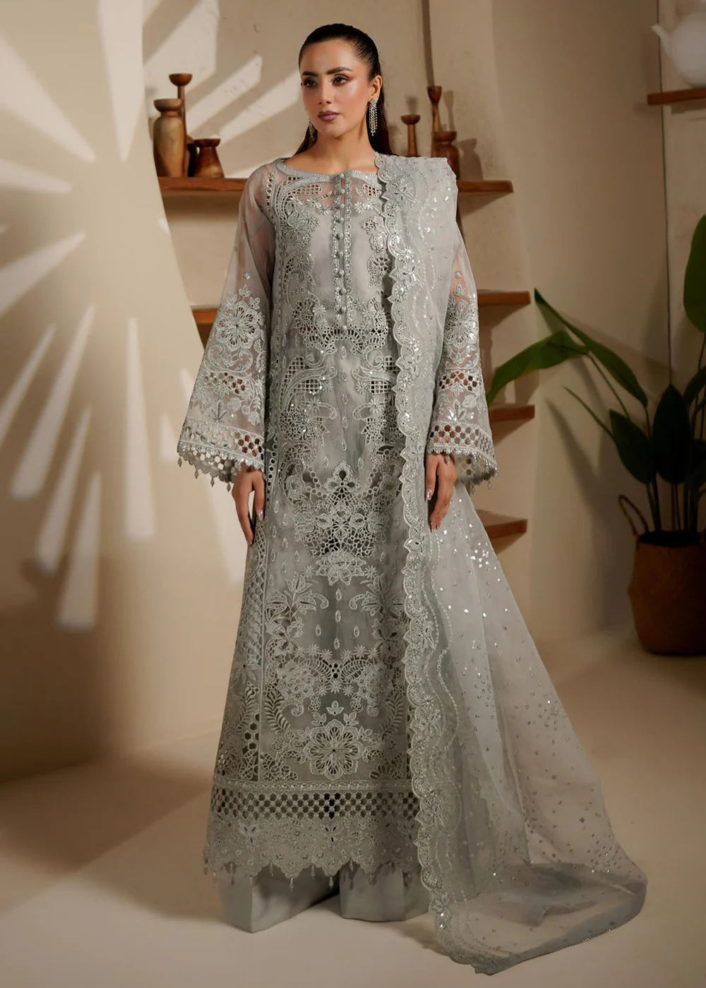 Noir Luxe Formals '25 by Maryam's | SHELINA - 1402 - Image 4