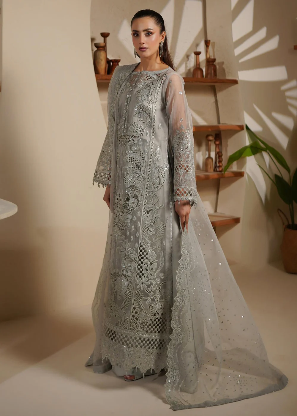 Noir Luxe Formals '25 by Maryam's | SHELINA - 1402 - Image 5