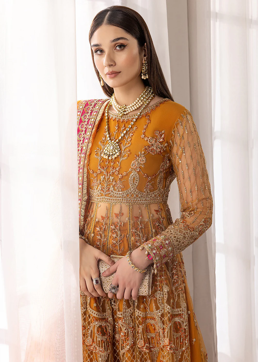 Orange Luxury Formal Suit - Adan Libas - Tesoro Formals' 2023 - 5163 - Image 4