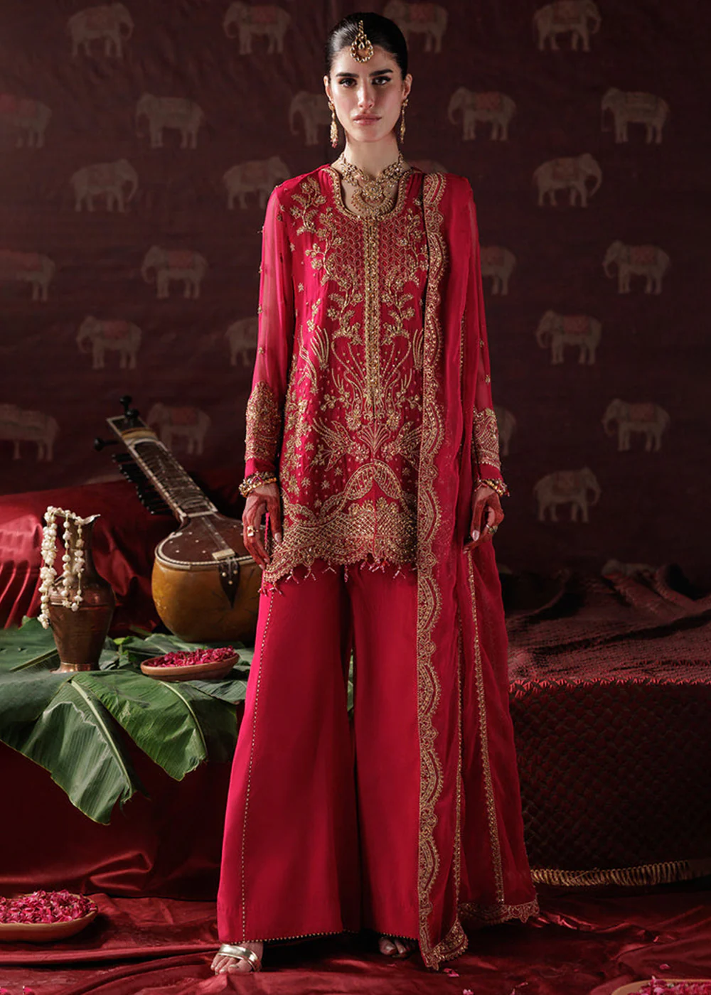 Panache Luxury Chiffon '25 by Saad Shaikh | D-01 - Image 6