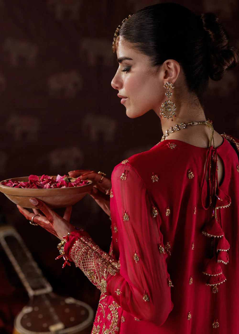 Panache Luxury Chiffon '25 by Saad Shaikh | D-01 - Image 7