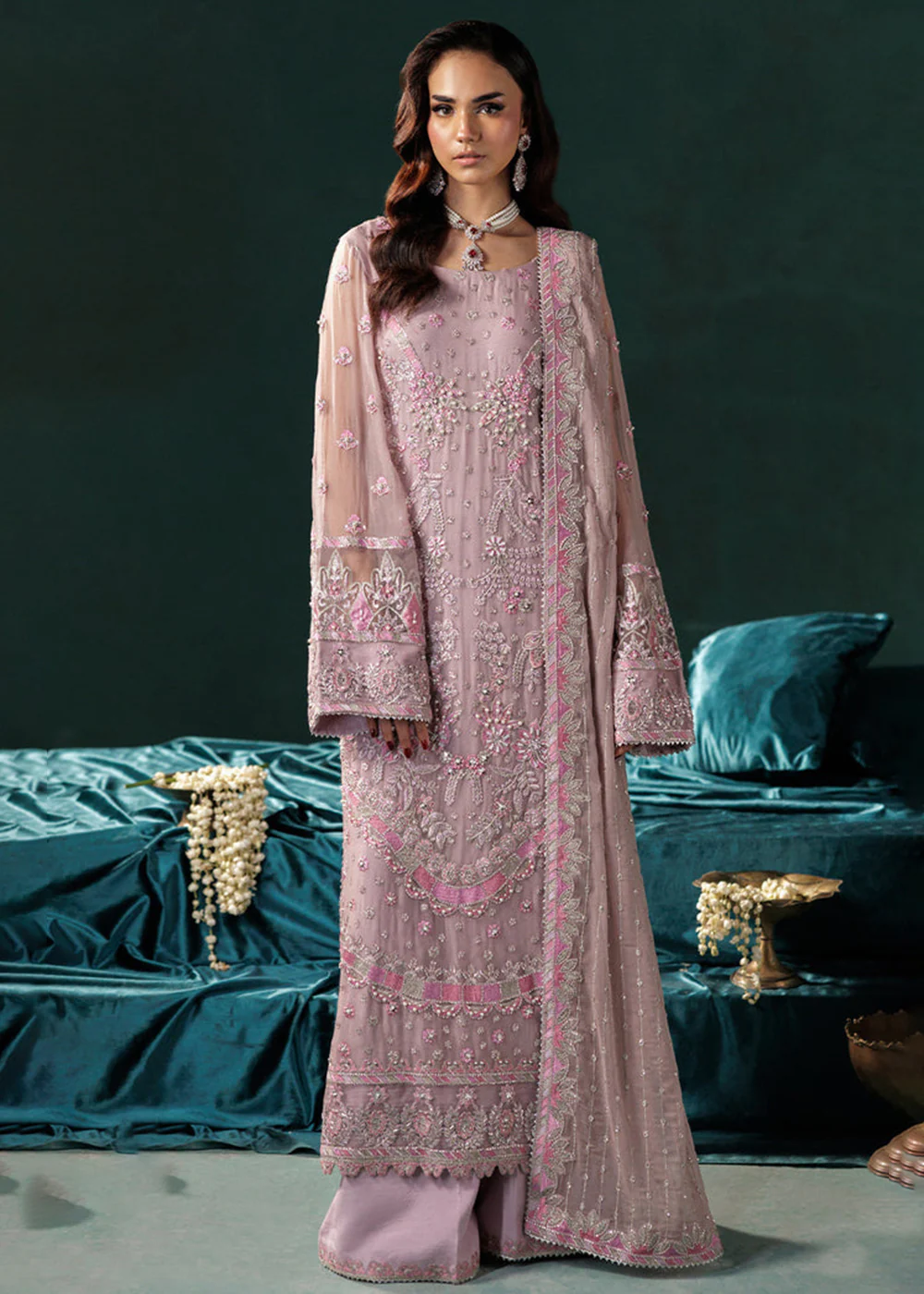 Panache Luxury Chiffon '25 by Saad Shaikh | D-07