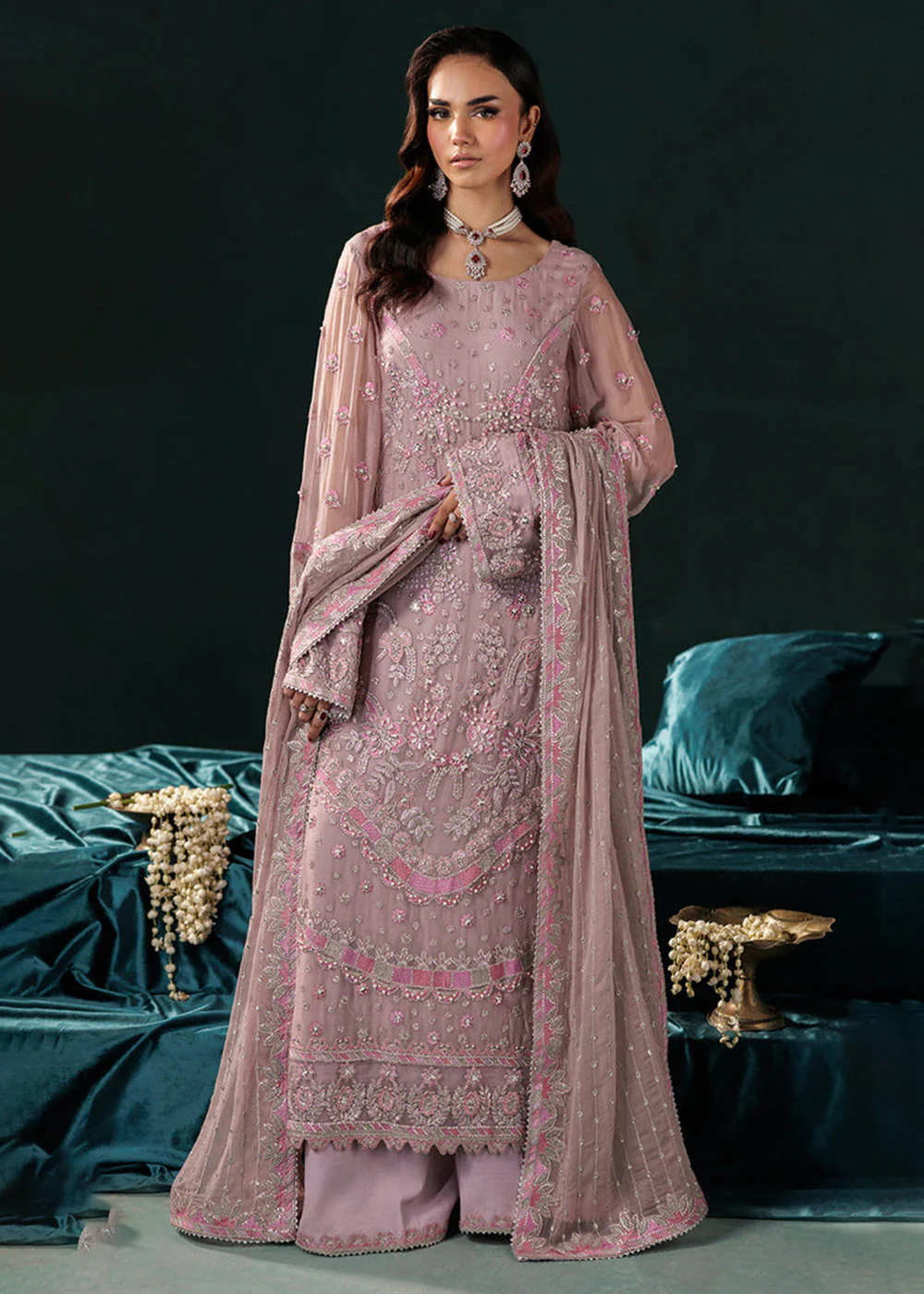 Panache Luxury Chiffon '25 by Saad Shaikh | D-07 - Image 6