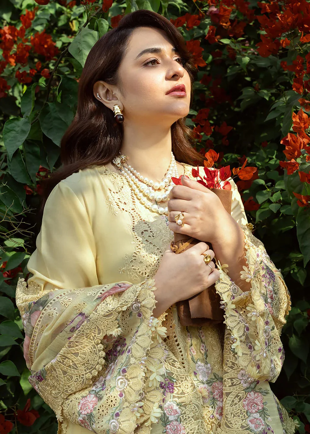 Premium Luxury Lawn '26 by Elaf Premium | ELY-05 SOUCI - Image 6