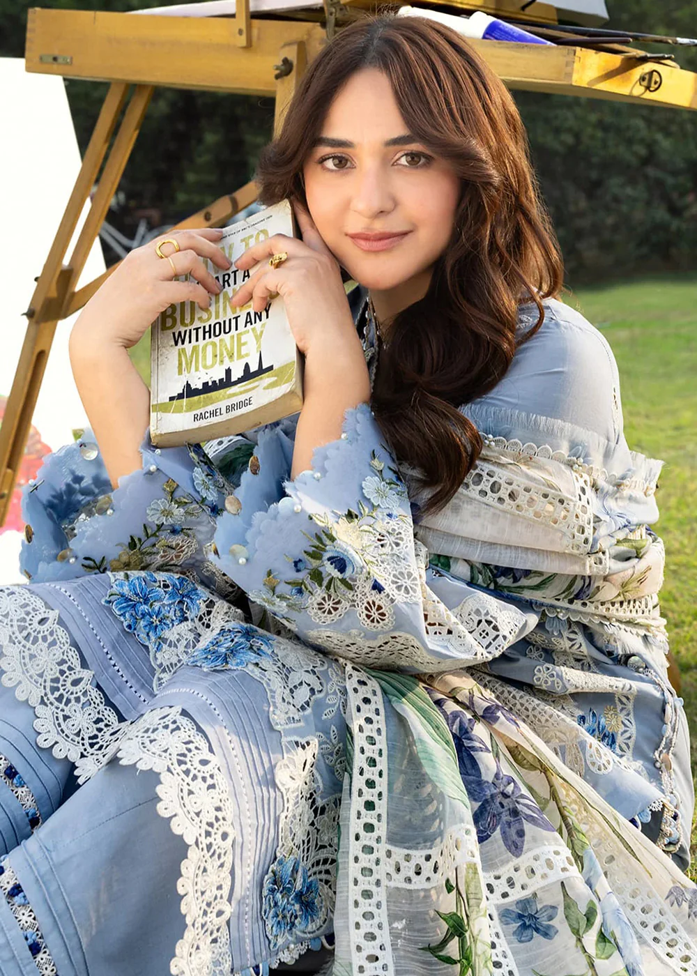 Premium Luxury Lawn '26 by Elaf Premium | ELY-1B SERENITY - Image 4