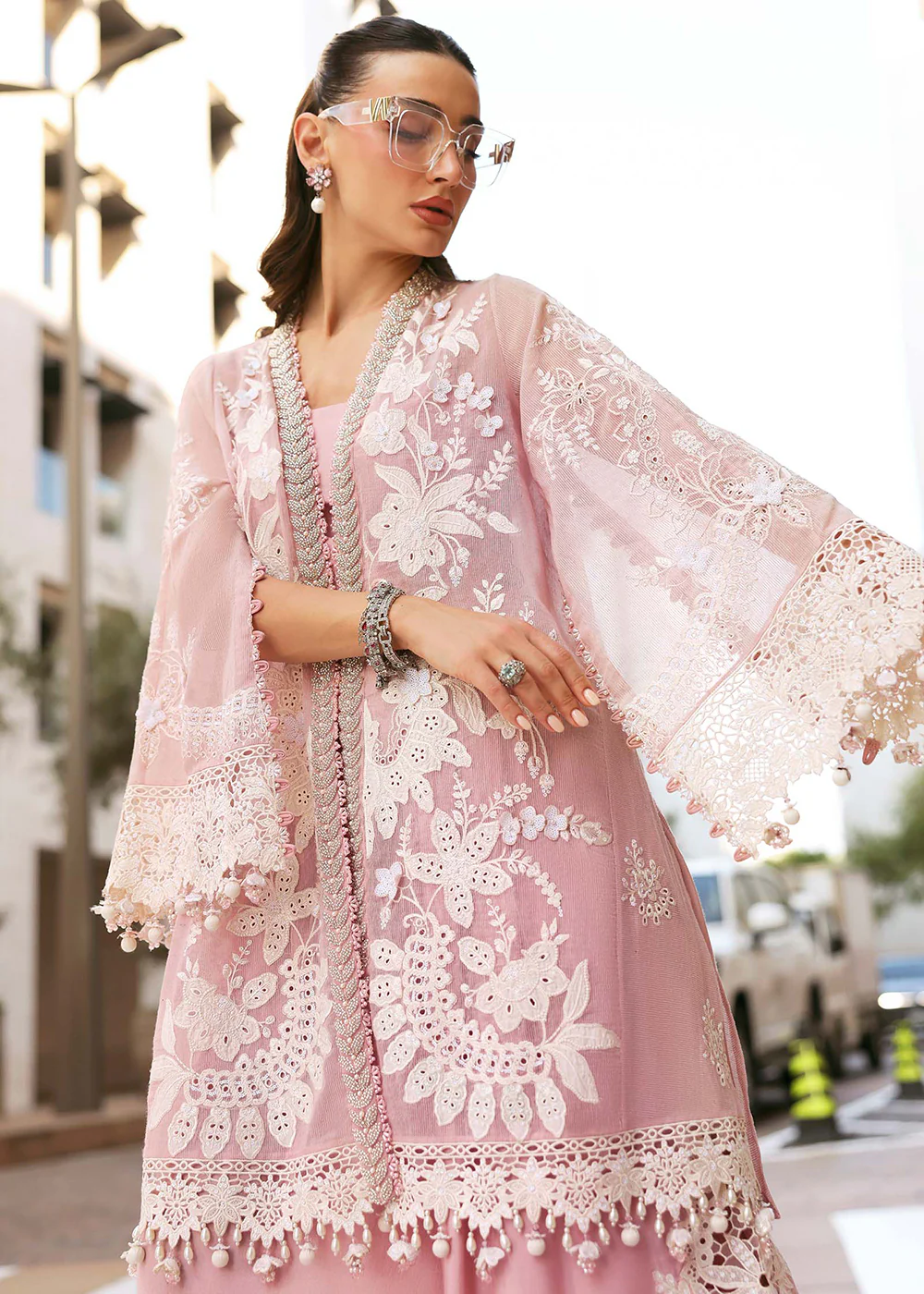 Premium Luxury Lawn '26 by Maria B | D-2603A - Image 6