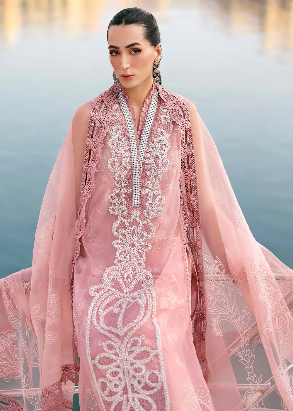 Premium Luxury Lawn '26 by Maria B | D-2604B