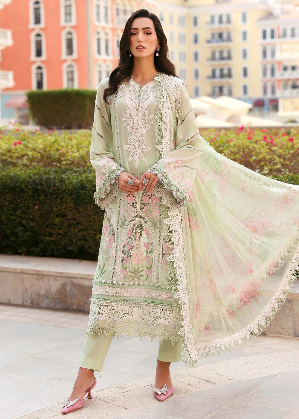Premium Luxury Lawn '26 by Maria B | D-2611A