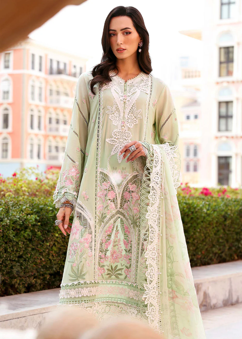 Premium Luxury Lawn '26 by Maria B | D-2611A - Image 6