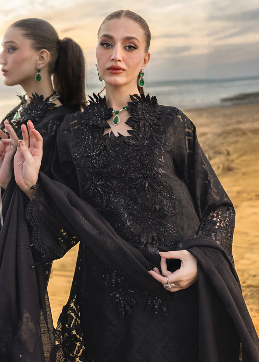 Premium Luxury Lawn '26 by Rang Rasiya | ALAYA - Image 2