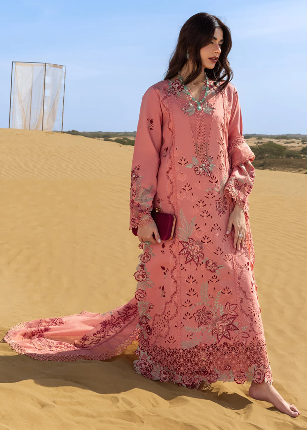 Premium Luxury Lawn '26 by Rang Rasiya | AMANI - Image 12