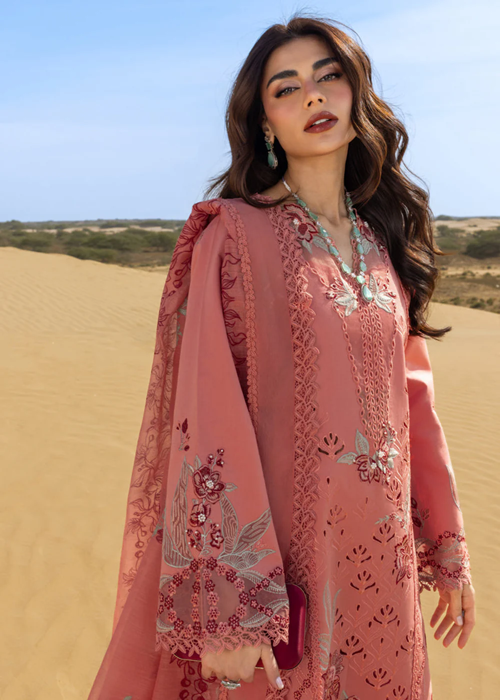 Premium Luxury Lawn '26 by Rang Rasiya | AMANI - Image 2