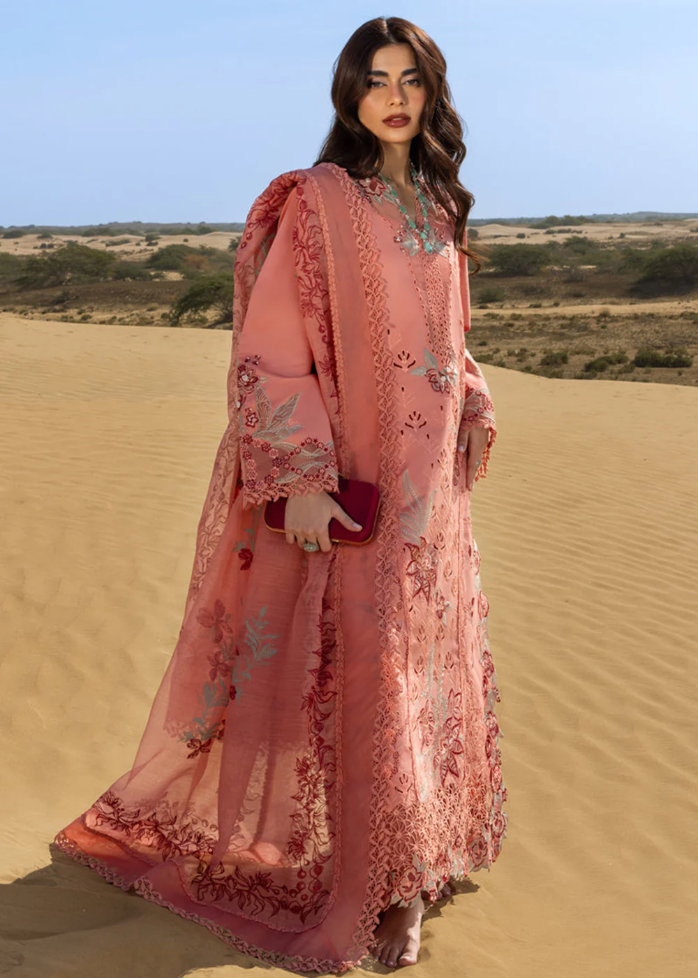 Premium Luxury Lawn '26 by Rang Rasiya | AMANI - Image 3