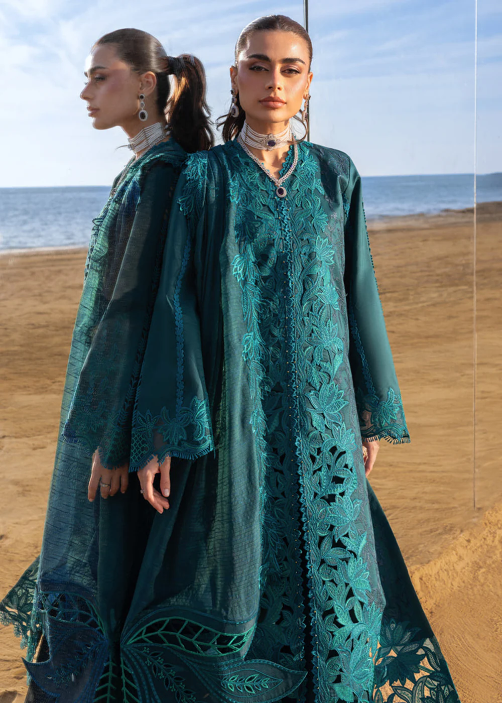 Premium Luxury Lawn '26 by Rang Rasiya | AYLEEN - Image 11
