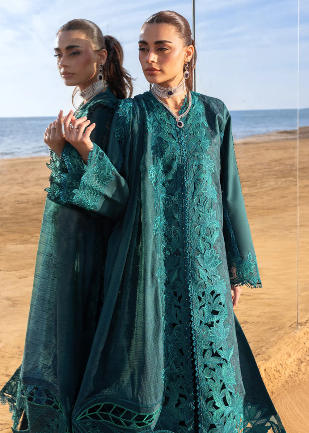 Premium Luxury Lawn '26 by Rang Rasiya | AYLEEN - Image 2