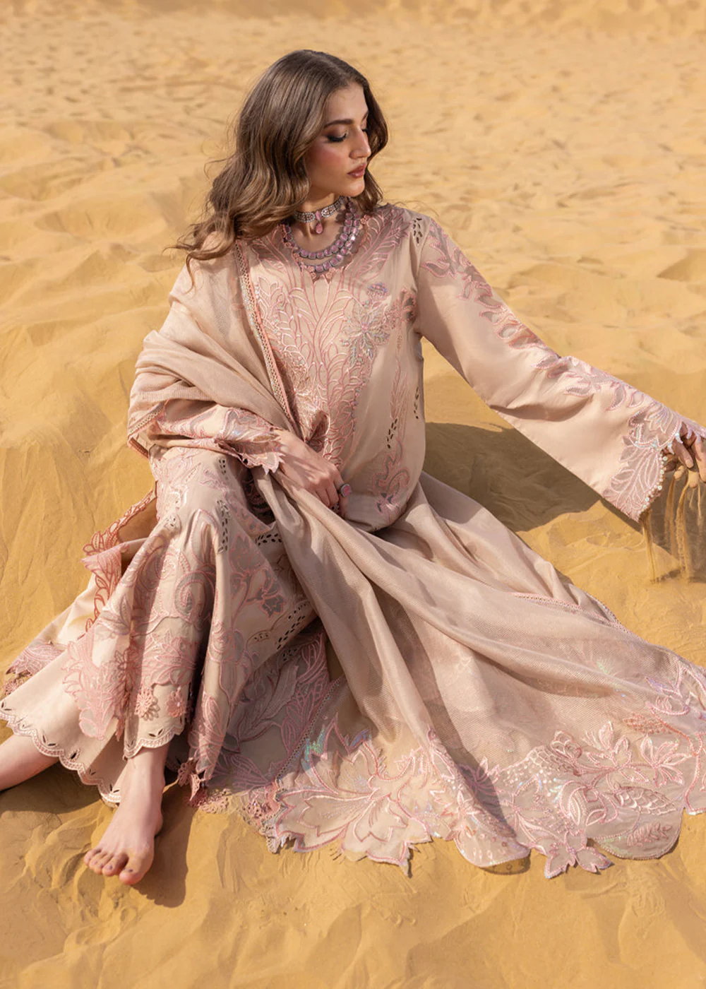Premium Luxury Lawn '26 by Rang Rasiya | ELAHEH - Image 10