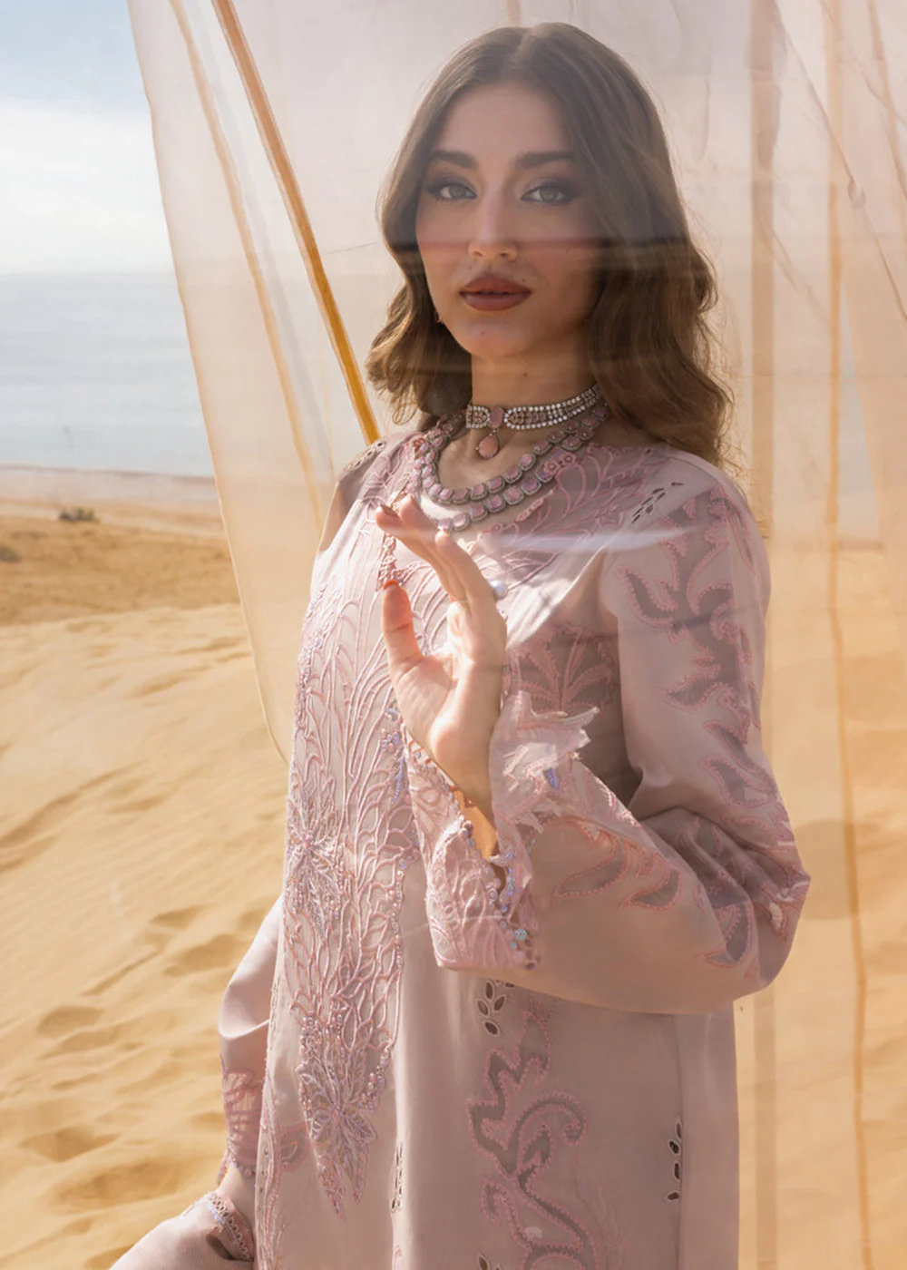 Premium Luxury Lawn '26 by Rang Rasiya | ELAHEH - Image 2