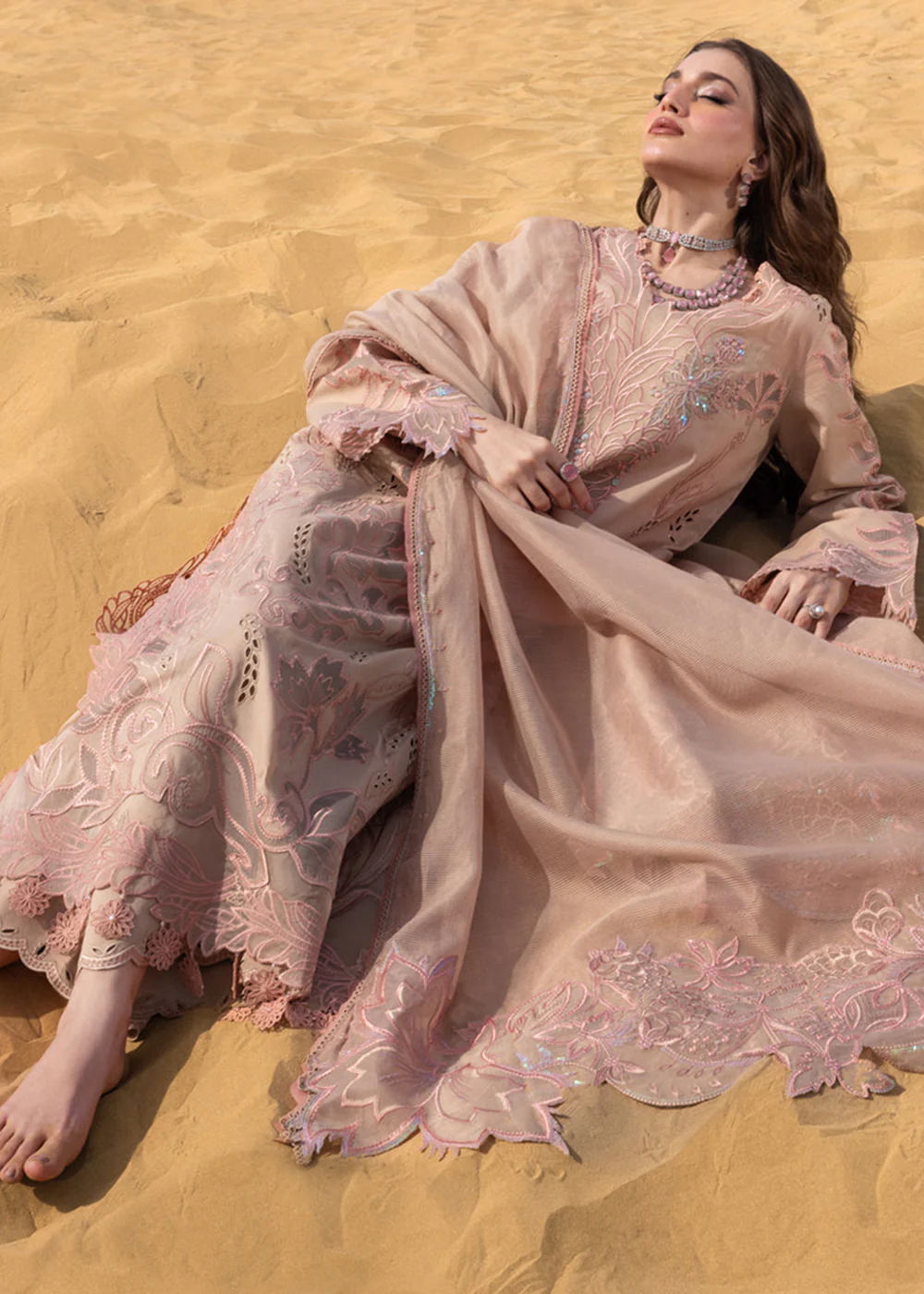 Premium Luxury Lawn '26 by Rang Rasiya | ELAHEH - Image 5