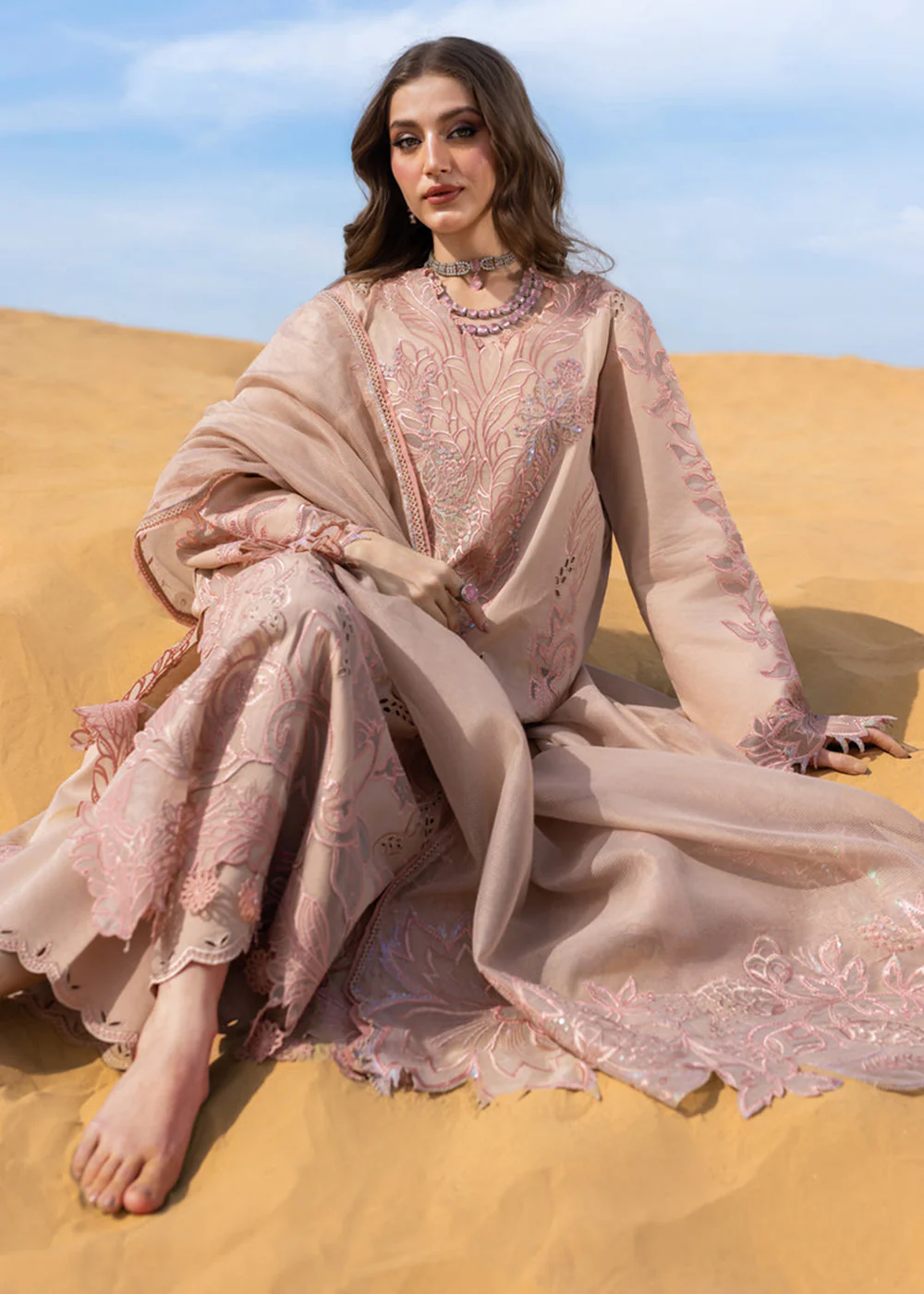 Premium Luxury Lawn '26 by Rang Rasiya | ELAHEH - Image 8