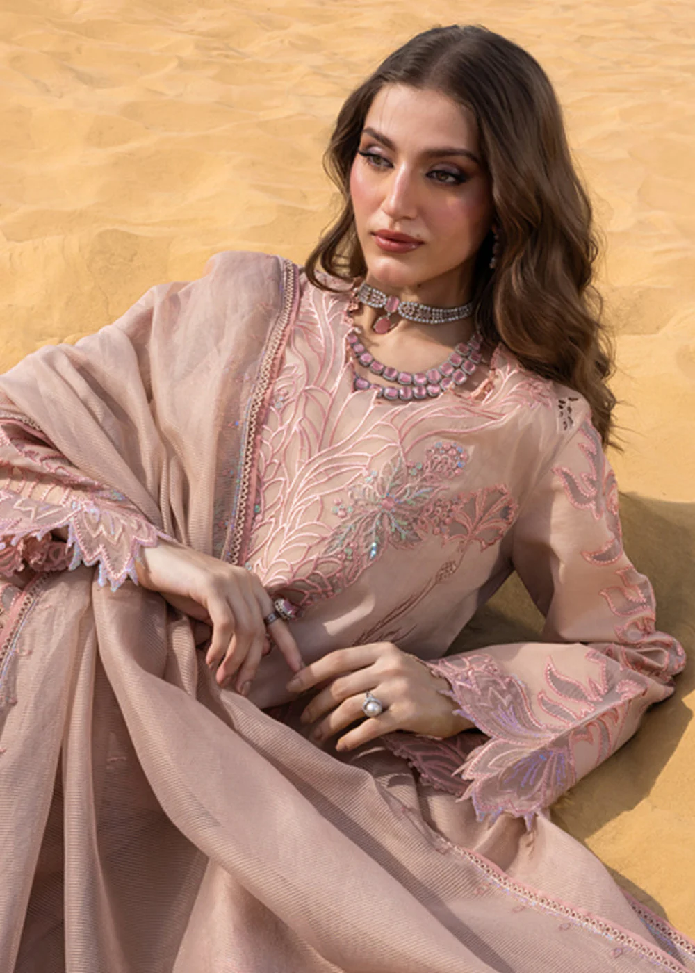 Premium Luxury Lawn '26 by Rang Rasiya | ELAHEH - Image 9