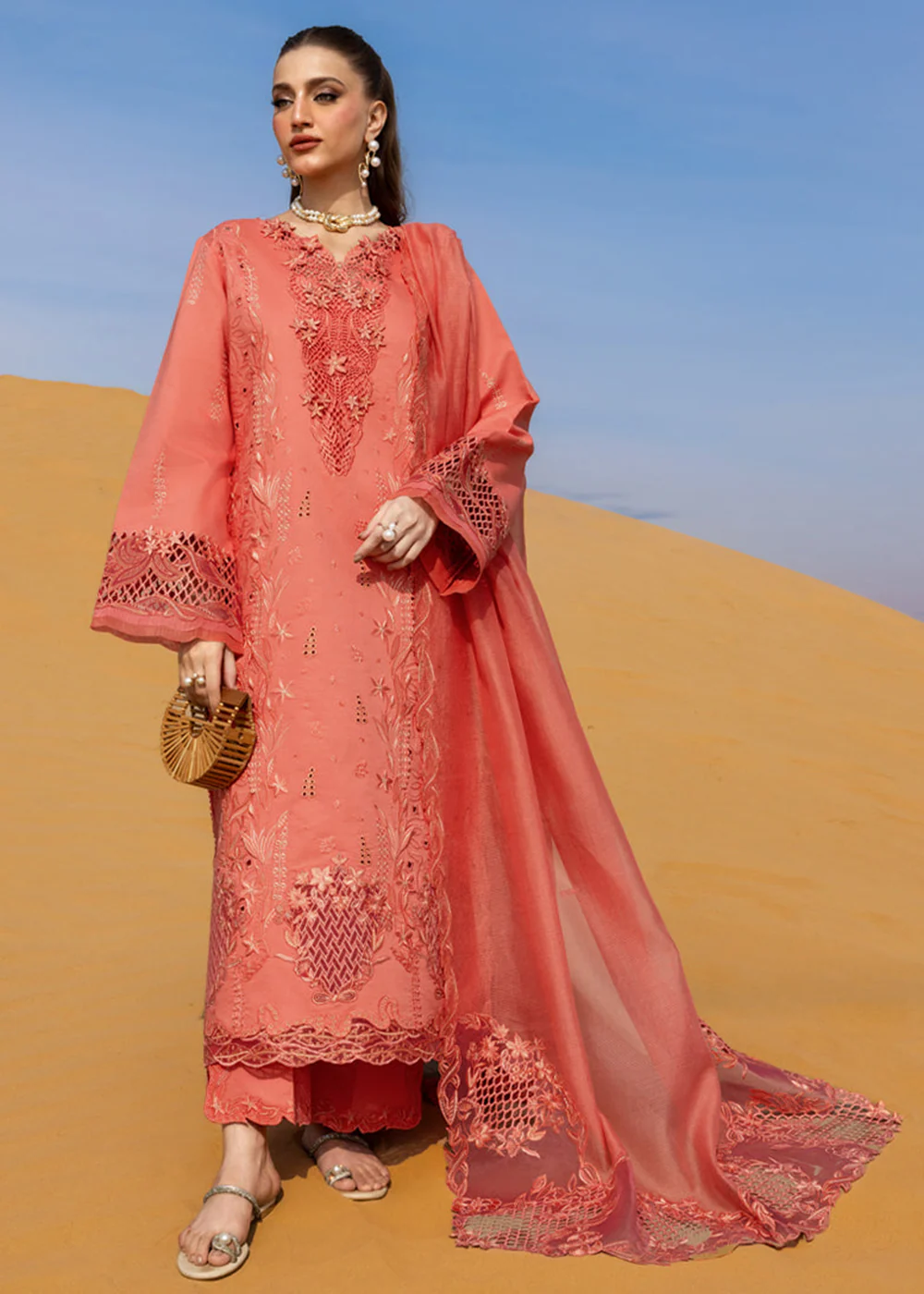 Premium Luxury Lawn '26 by Rang Rasiya | ELNAZ