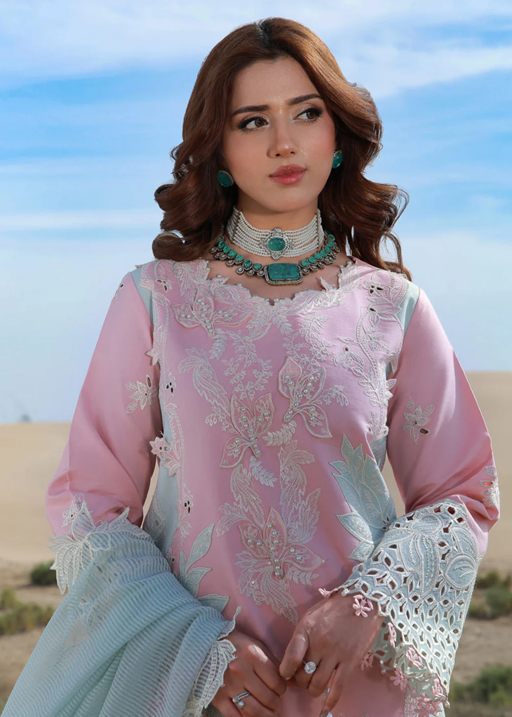 Premium Luxury Lawn '26 by Rang Rasiya | MAHSA - Image 10