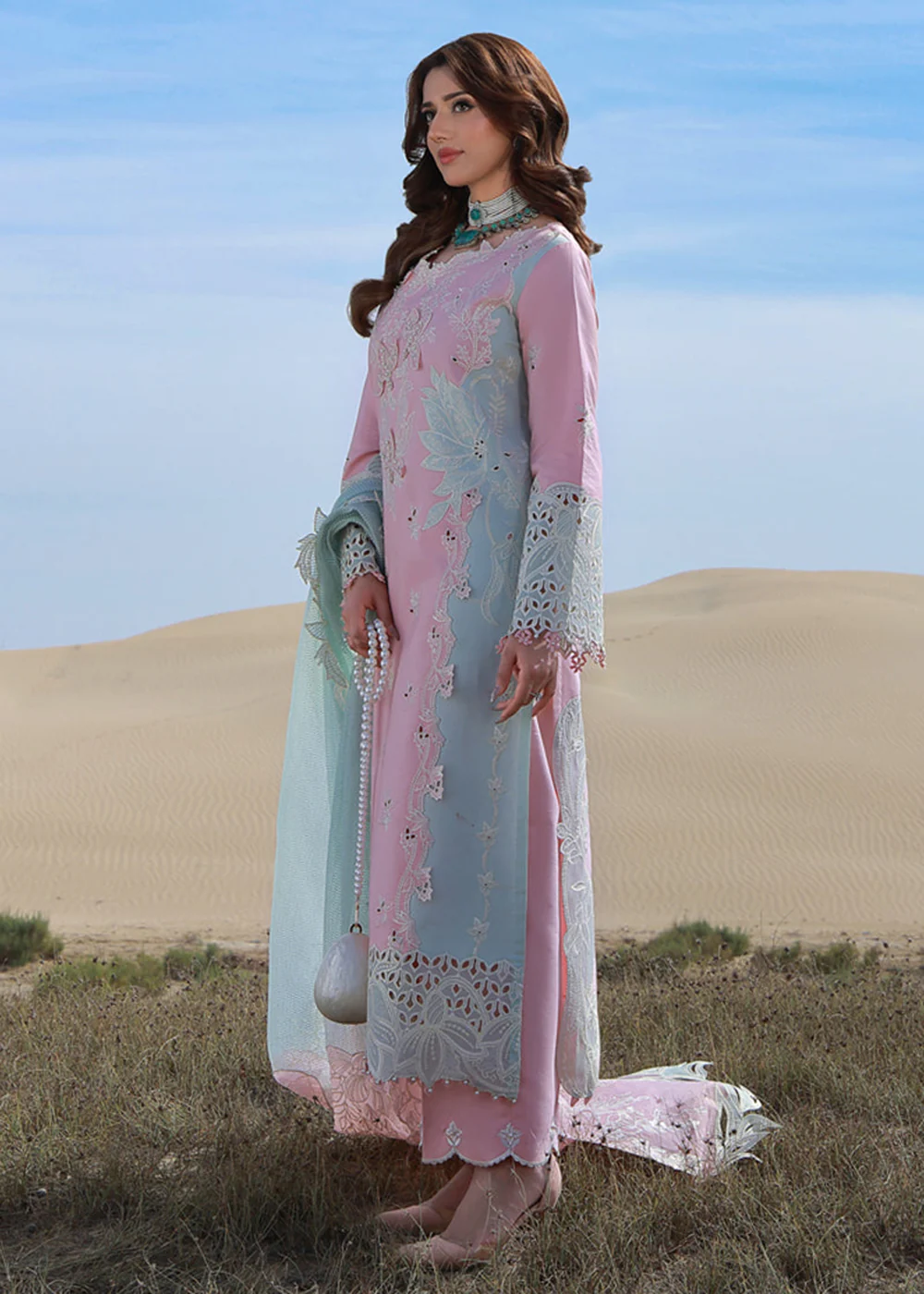 Premium Luxury Lawn '26 by Rang Rasiya | MAHSA - Image 11