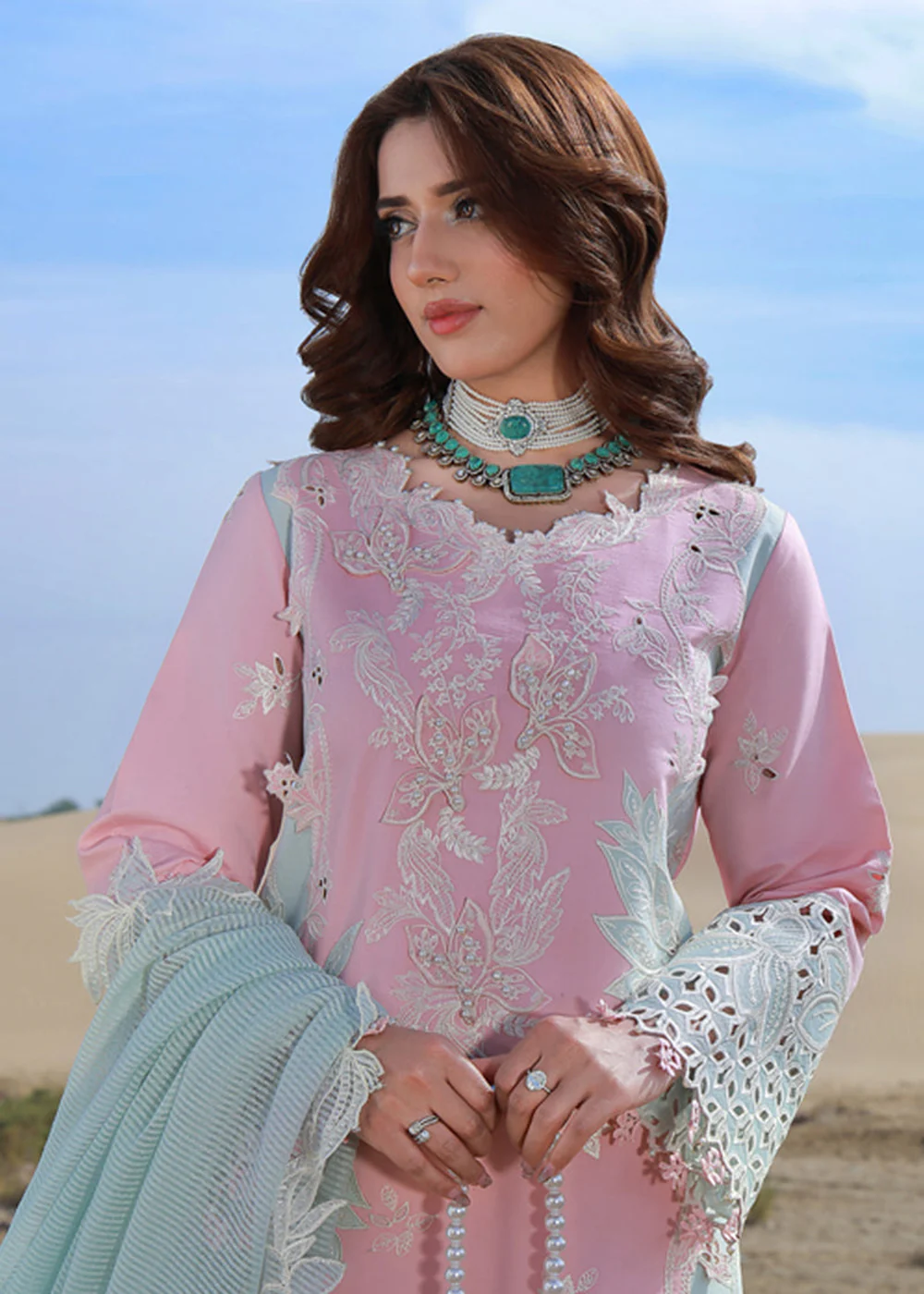 Premium Luxury Lawn '26 by Rang Rasiya | MAHSA - Image 12
