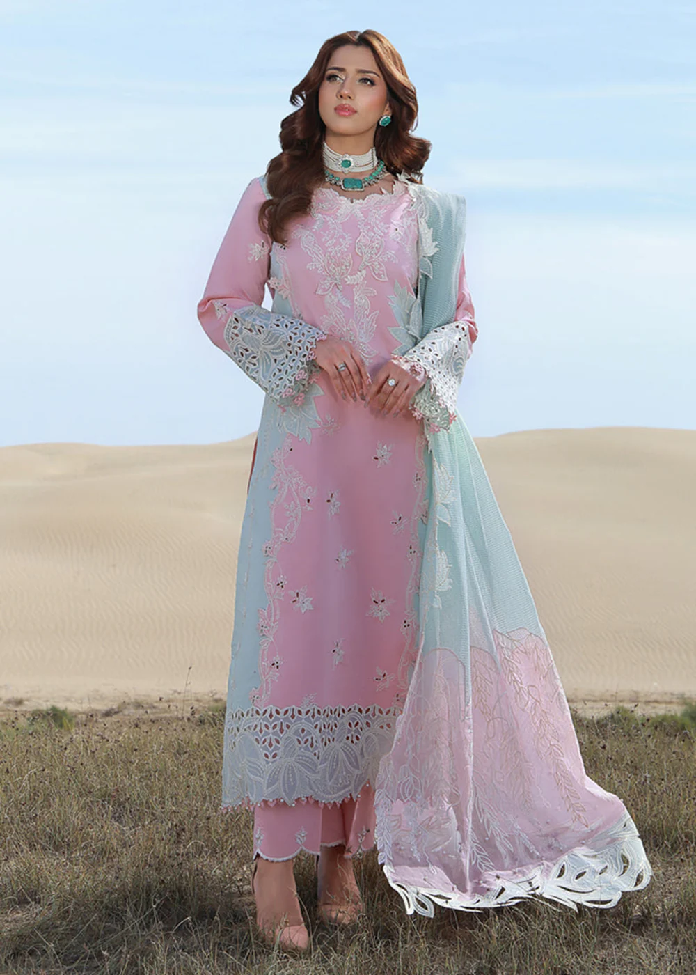 Premium Luxury Lawn '26 by Rang Rasiya | MAHSA - Image 13