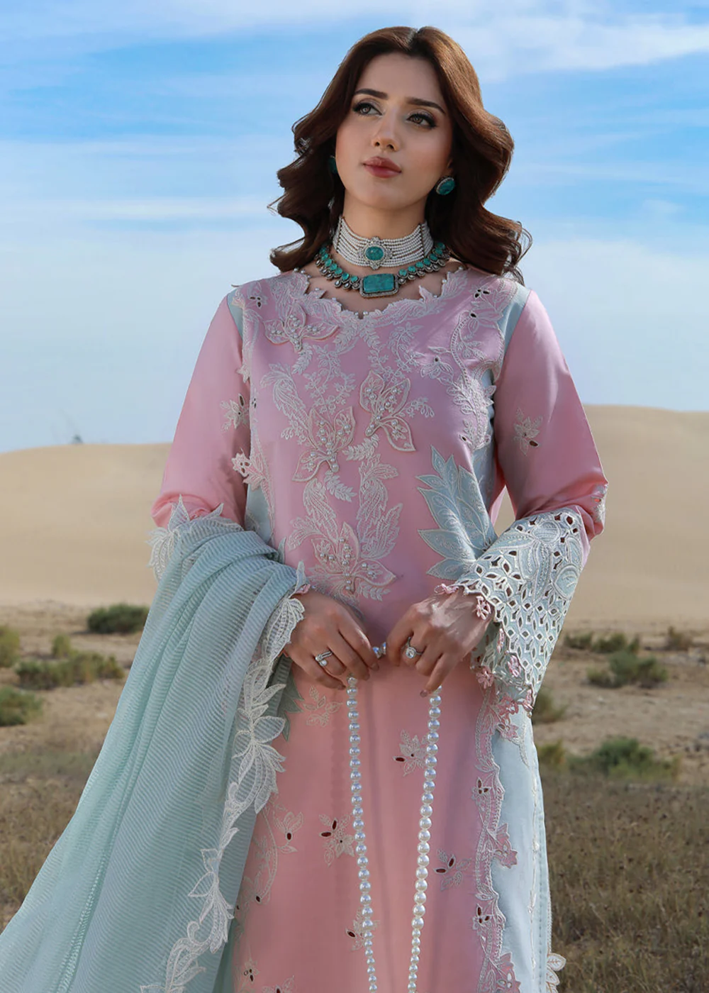 Premium Luxury Lawn '26 by Rang Rasiya | MAHSA - Image 14
