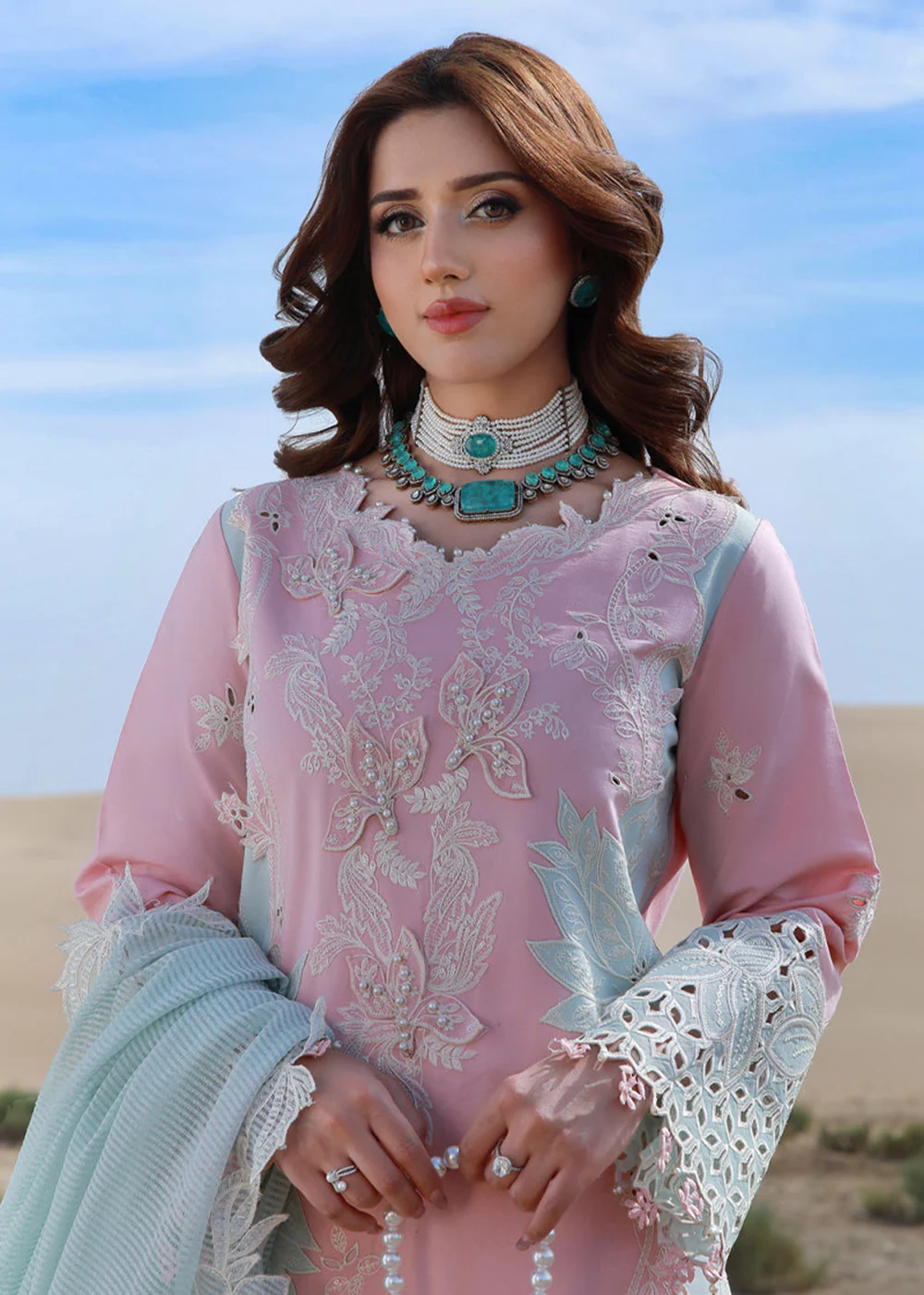 Premium Luxury Lawn '26 by Rang Rasiya | MAHSA - Image 2