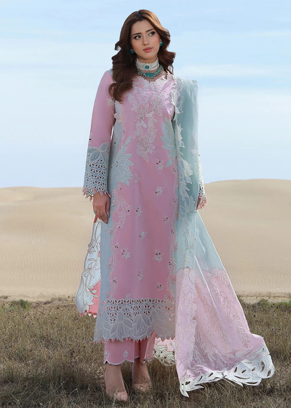 Premium Luxury Lawn '26 by Rang Rasiya | MAHSA - Image 7