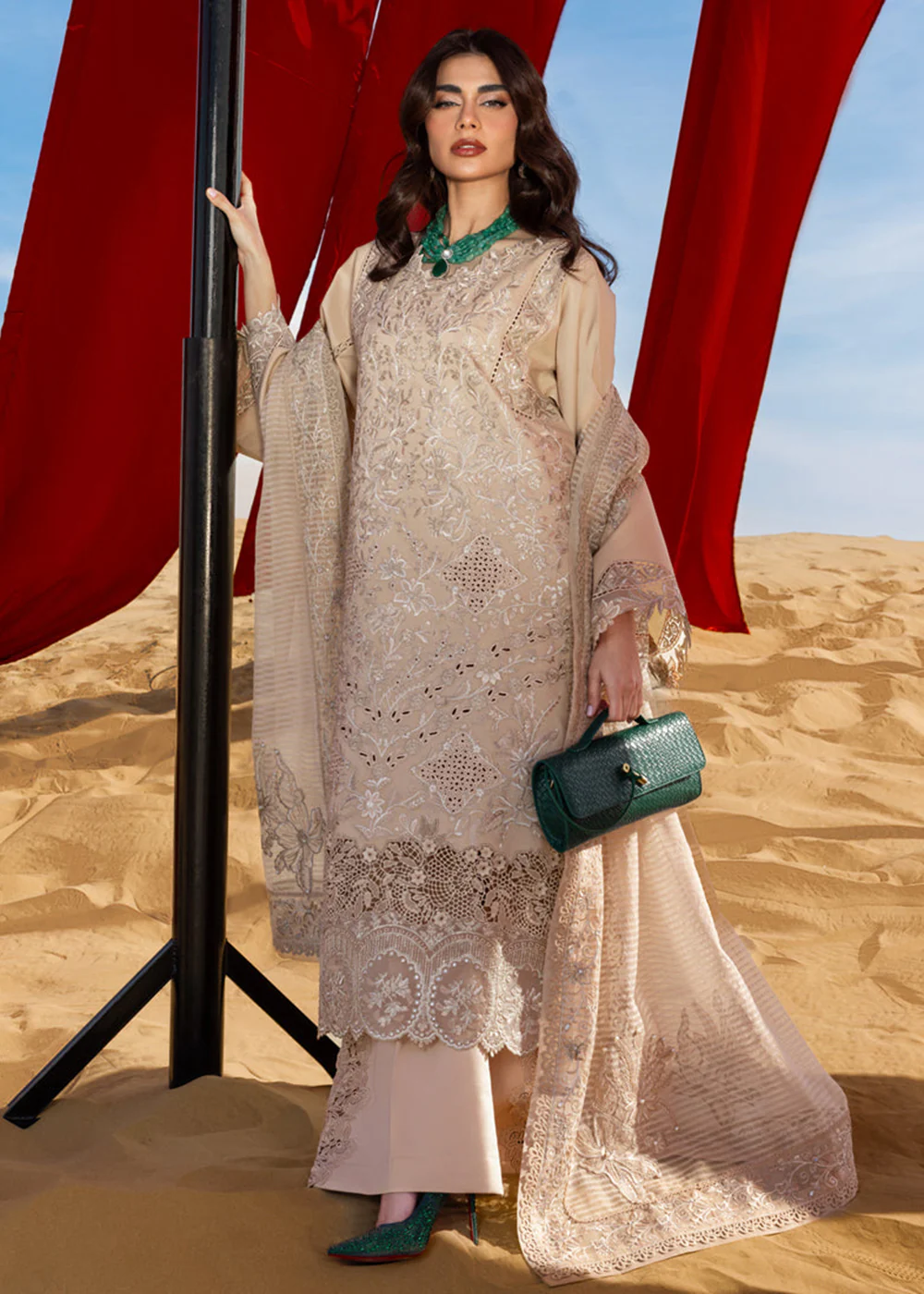 Premium Luxury Lawn '26 by Rang Rasiya | MAYEL - Image 3