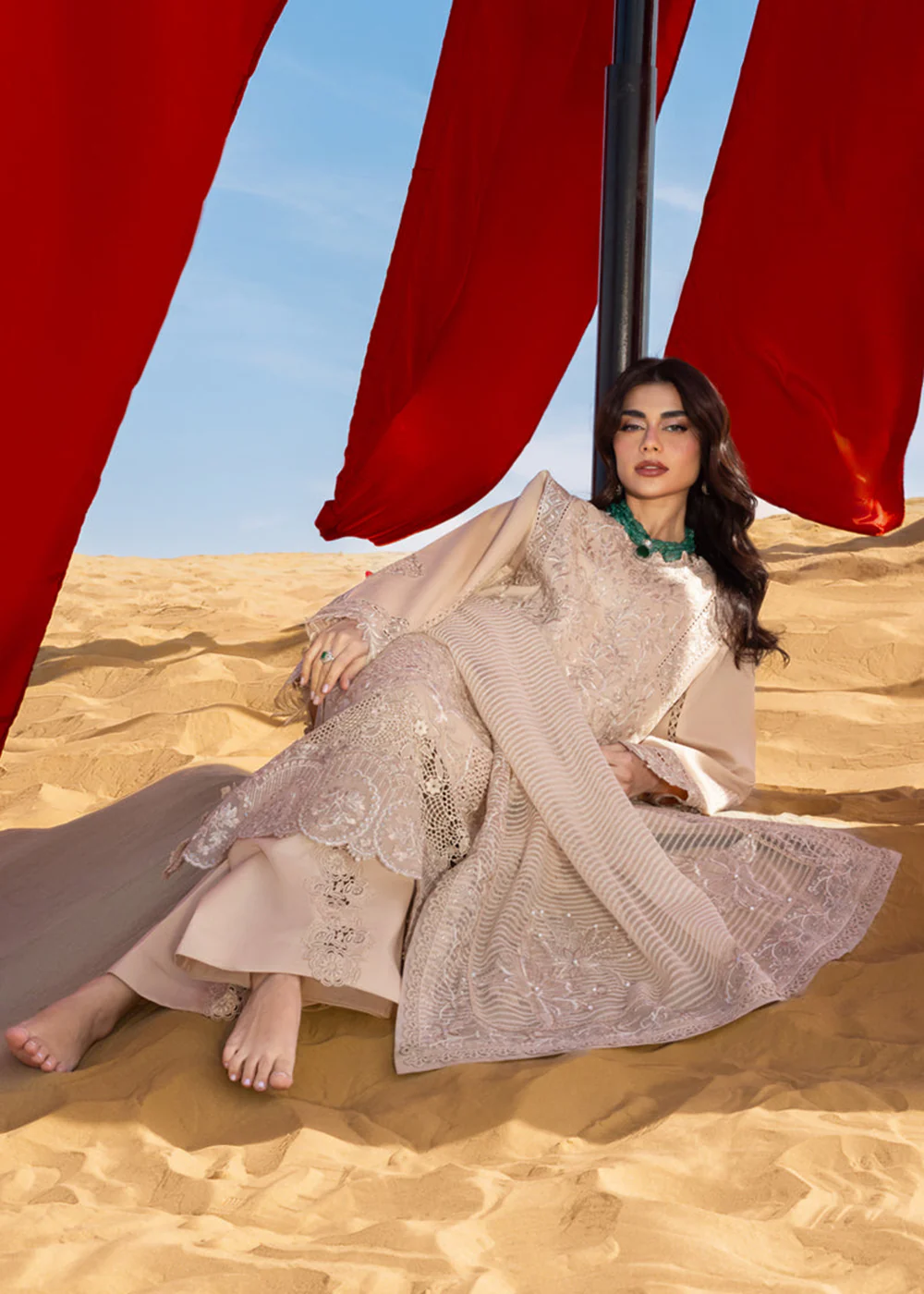 Premium Luxury Lawn '26 by Rang Rasiya | MAYEL - Image 4