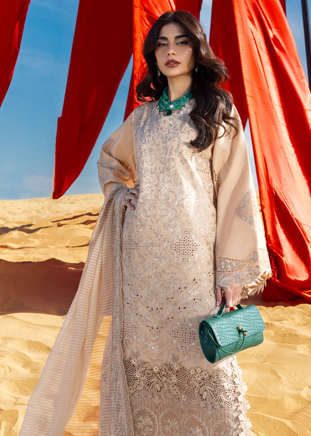 Premium Luxury Lawn '26 by Rang Rasiya | MAYEL - Image 9