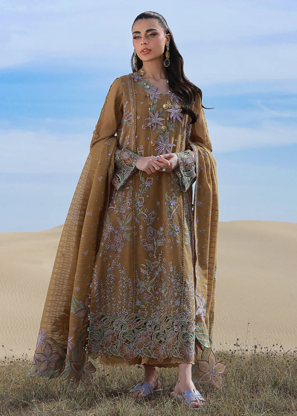 Premium Luxury Lawn '26 by Rang Rasiya | MINAAL - Image 17