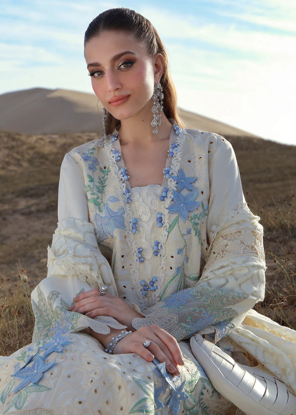 Premium Luxury Lawn '26 by Rang Rasiya | NOOREH - Image 6