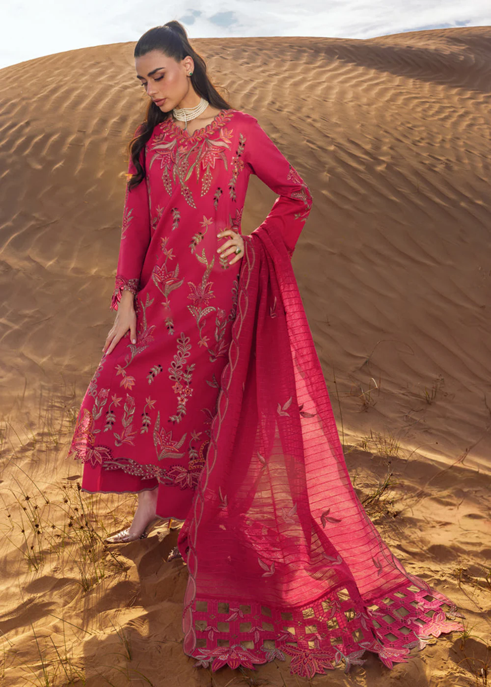 Premium Luxury Lawn '26 by Rang Rasiya | SAFA - Image 10