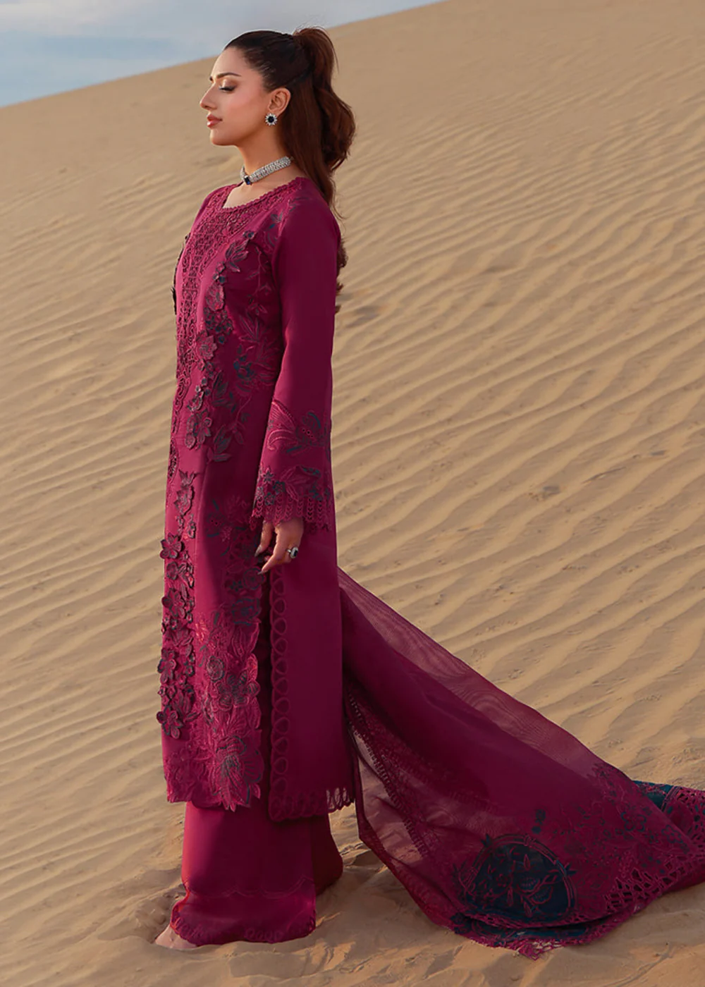 Premium Luxury Lawn '26 by Rang Rasiya | ZARA - Image 3